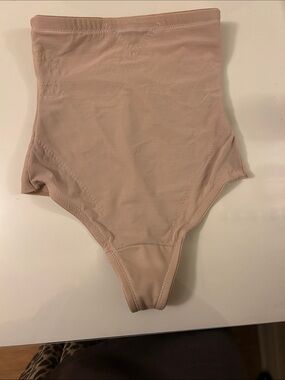 MIRACLESUIT High-Waist Shapewear Thong in Nude